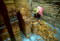 brick storage stacks1980s 1990s A4 Photo Print