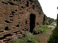 brick wall ruins1980s 1990s A4 Photo Print