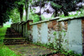 brick wall steps1980s 1990s A4 Photo Print