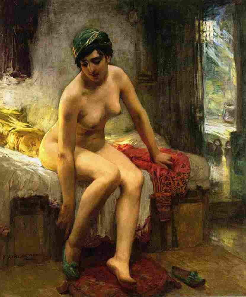 brid After the Bath Art A4 Photo Print