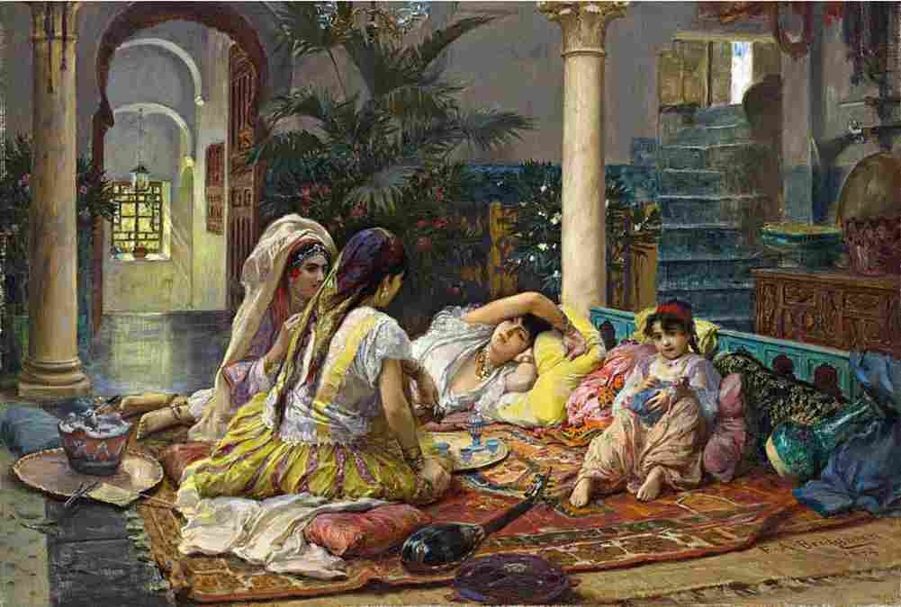 brid In the Harem Art A4 Photo Print