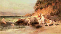 brid The Bathing Beauties Art A4 Photo Print