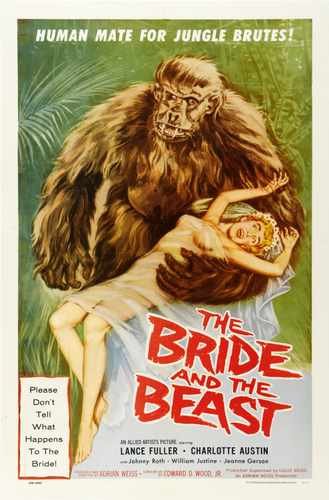 bride and beast  01 film star poster A4 Photo Print