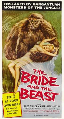 bride and beast  02 film star poster A4 Photo Print