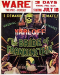 bride of frankenstein  02 film star poster A4 Photo Print