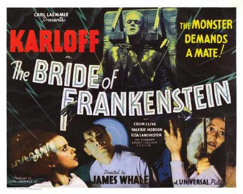 bride of frankenstein  04 film star poster A4 Photo Print
