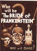 bride of frankenstein  h 01 film star poster A4 Photo Print