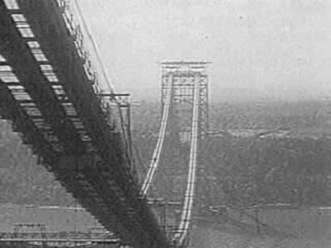 bridge construction nyc1980s 1990s A4 Photo Print