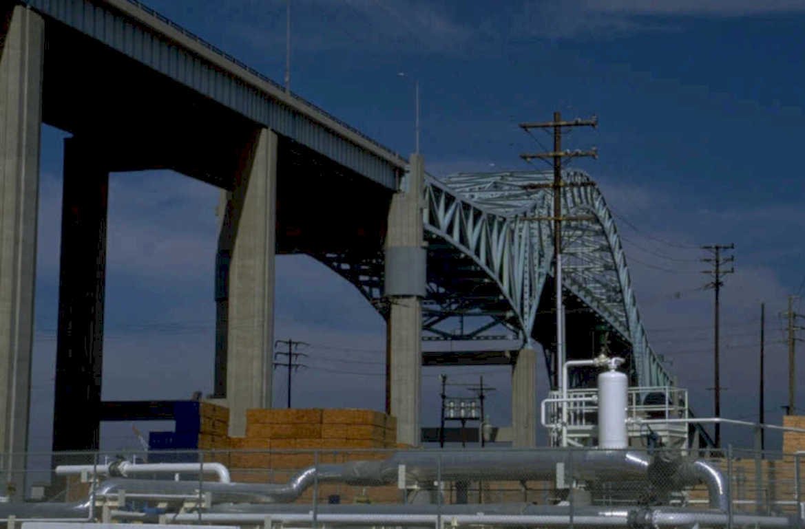 bridge construction texas 1980s 1990s A4 Photo Print