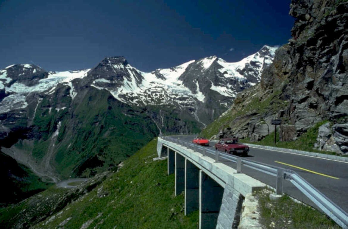 bridge matterhorn switzerland 1980s 1990s A4 Photo Print