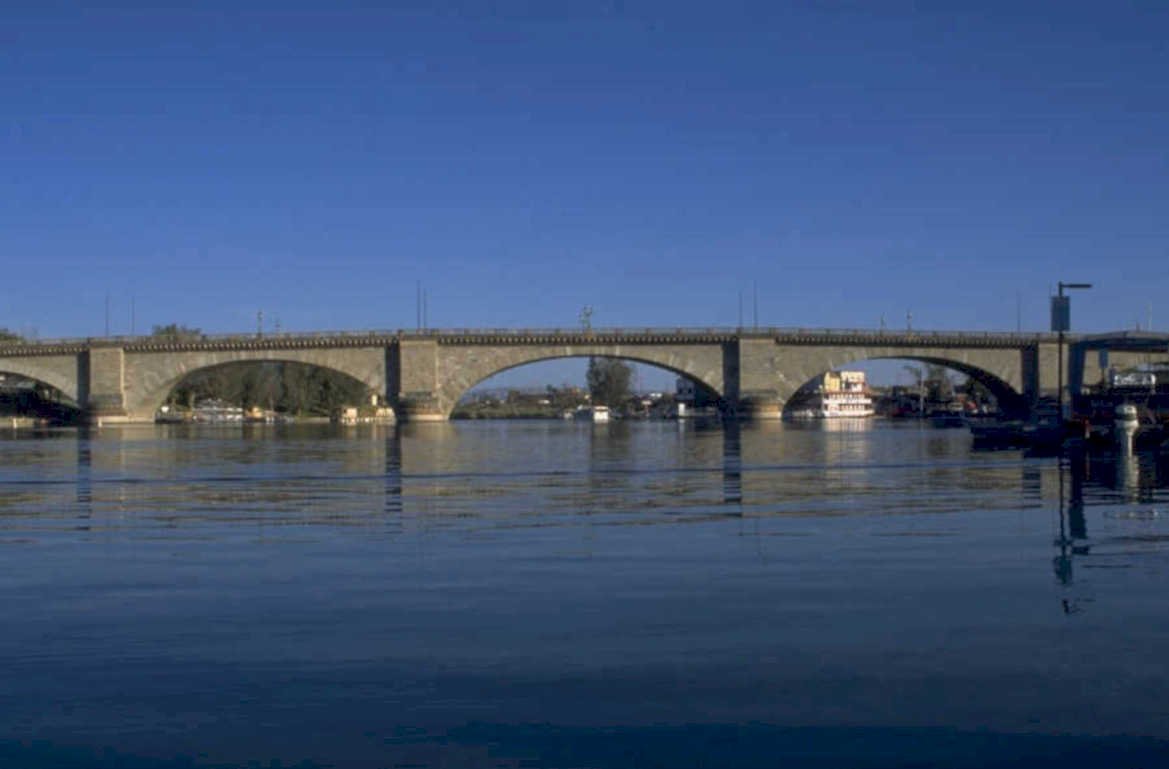 bridge river minneapolis 1980s 1990s A4 Photo Print