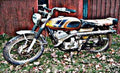 bridgestone 350 gto (2) motorbike A4 Photo Print