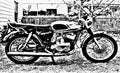 bridgestone 350 gto motorbike A4 Photo Print