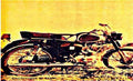 bridgestone 50 sport motorbike A4 Photo Print