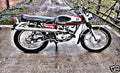 bridgestone mach ii motorbike A4 Photo Print