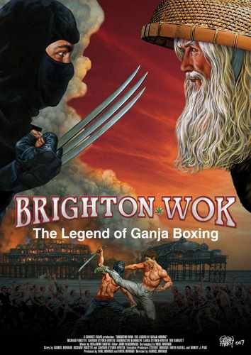 brighton wok  01 film star poster A4 Photo Print