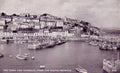 brixham harbour southVintage 1880s 1900s A4 Photo Print