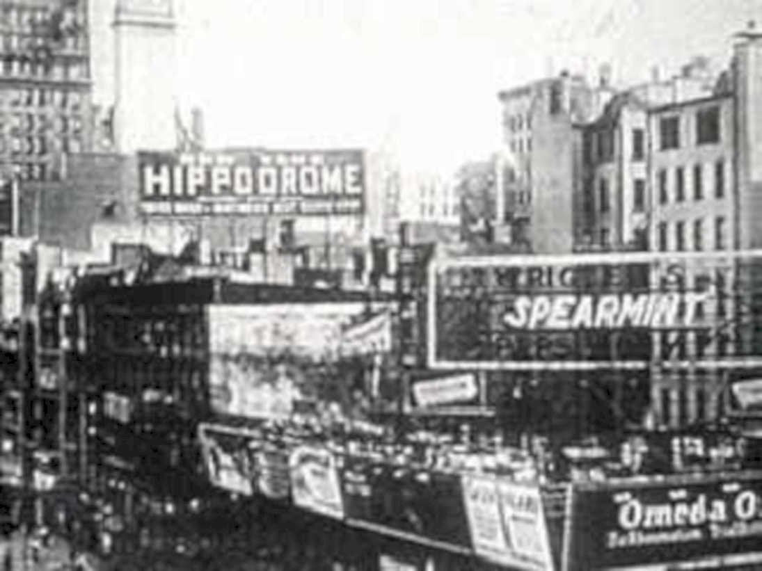 broadway hippodrome omedaa1980s 1990s A4 Photo Print