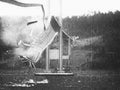 brontosaurus impact montana1980s 1990s A4 Photo Print