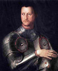 bronz Cosimo I de Medici in Armour Art A4 Photo Print