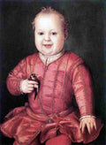 bronz Giovanni de Medici as a Child Art A4 Photo Print