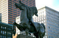 bronze statue minneapolis Vintage A4 Photo Print