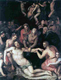 bronzi Deposition Art A4 Photo Print