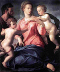 bronzi Holy Family 2 Art A4 Photo Print