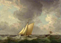 brooking A Cutter in a Strong Breeze Art A4 Photo Print