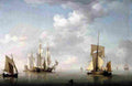 brooking Shipping in a Calm Art A4 Photo Print