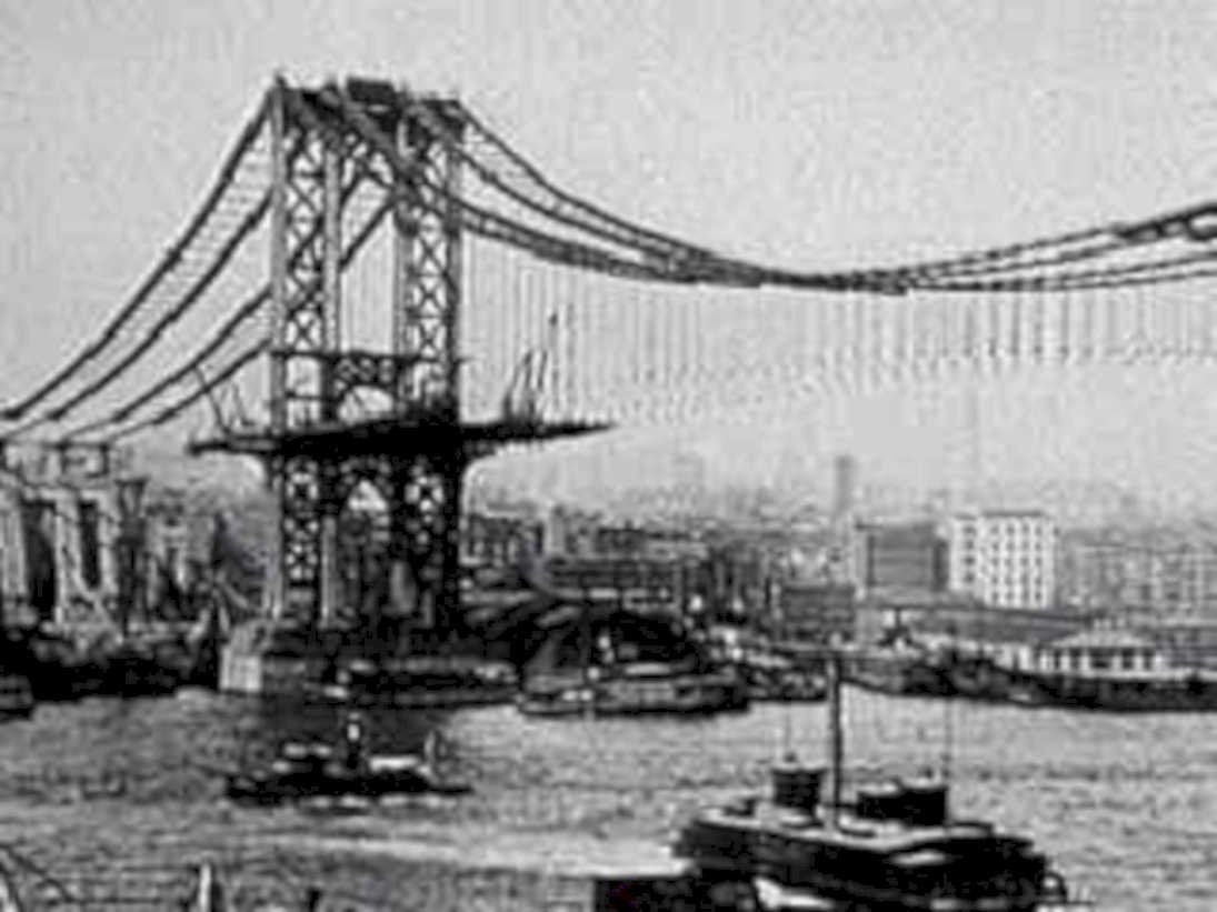 brooklyn bridge 1930s1980s 1990s A4 Photo Print
