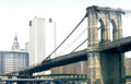 brooklyn bridge 1988 Vintage A4 Photo Print