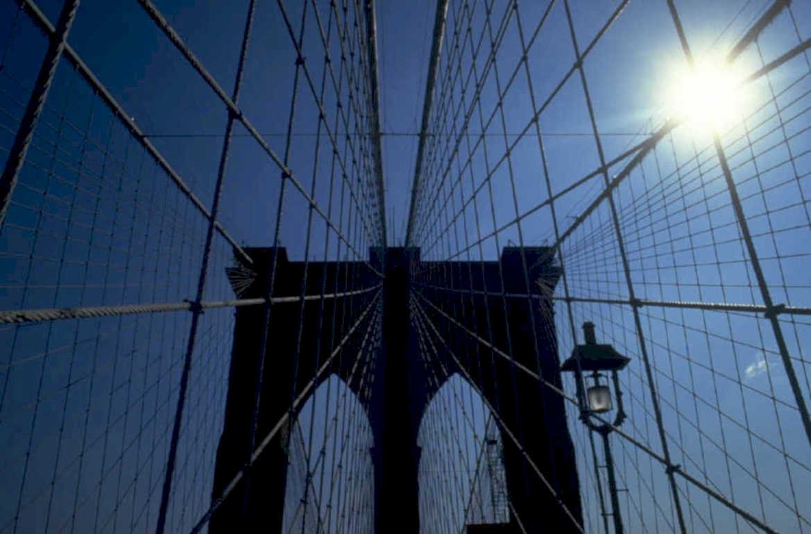 brooklyn bridge 2003 1980s 1990s A4 Photo Print