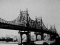 brooklyn bridge manhattan1980s 1990s A4 Photo Print