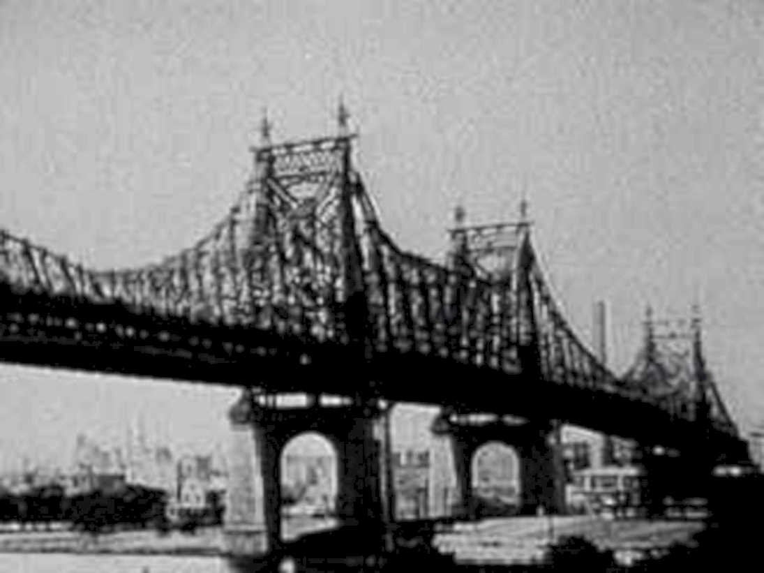 brooklyn bridge manhattan1980s 1990s A4 Photo Print