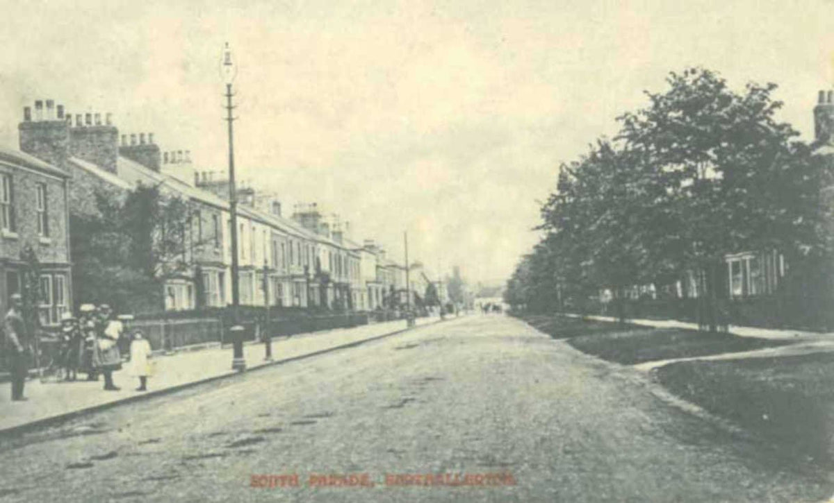 broughton parade leedsVintage 1880s 1900s A4 Photo Print
