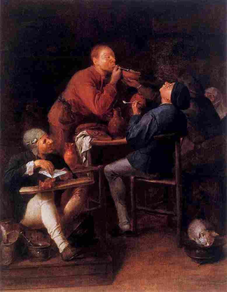 brouwer peasants of moerdyck Art A4 Photo Print