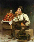 brown Eating the Profits Art A4 Photo Print