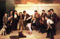 brown Heels Over Art A4 Photo Print
