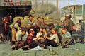 brown The Longshoremens Noon Art A4 Photo Print