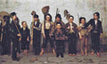 brown dress parade Art A4 Photo Print