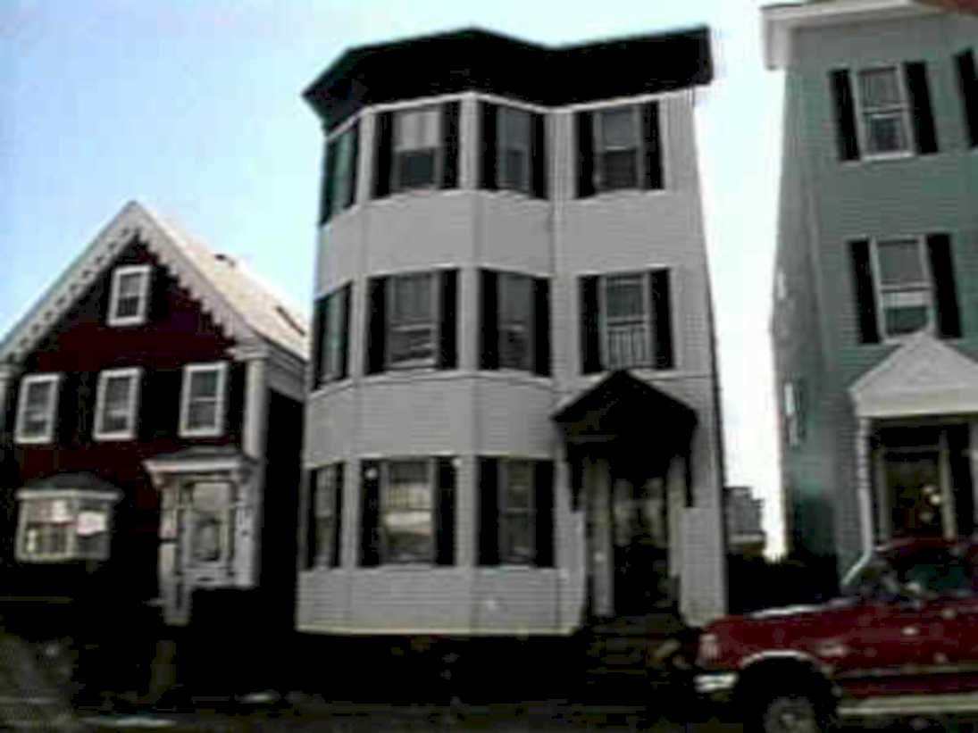 brownstone house beaconhill1980s 1990s A4 Photo Print