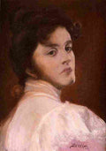 broz Portrait of a Lady Art A4 Photo Print
