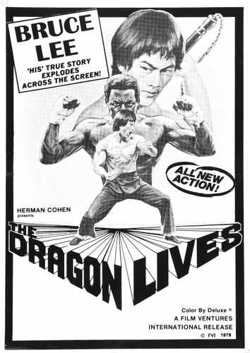 bruce lee man myth  02 film star poster A4 Photo Print