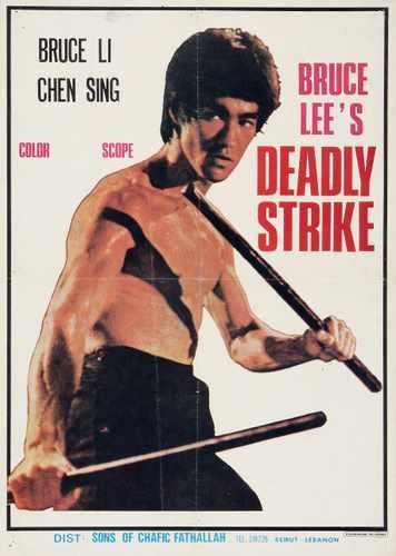 bruce lees deadly strike  01 film star poster A4 Photo Print