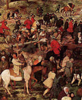 bruegel Christ Carring the Cross Detail 1 Art A4 Photo Print