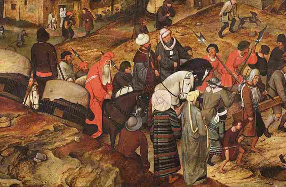bruegel detail 5 Art A4 Photo Print
