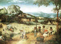 bruegel haymaking Art A4 Photo Print