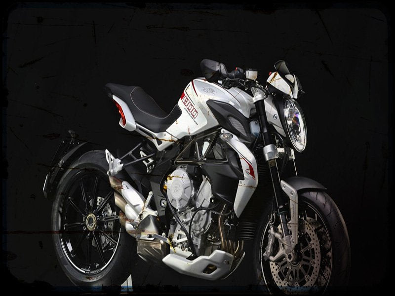 brutale 800 dragster MV Agusta A4 Photo Print Motorbike Vintage Aged