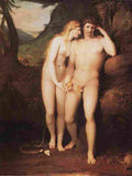 bry The Temptation of Adam Art A4 Photo Print